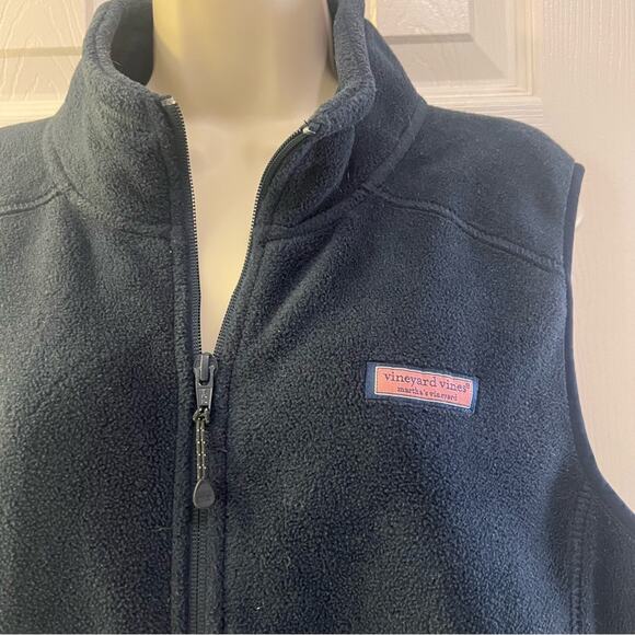 Vineyard Vines Women’s Navy Blue Vest Size Large - Picture 2 of 13